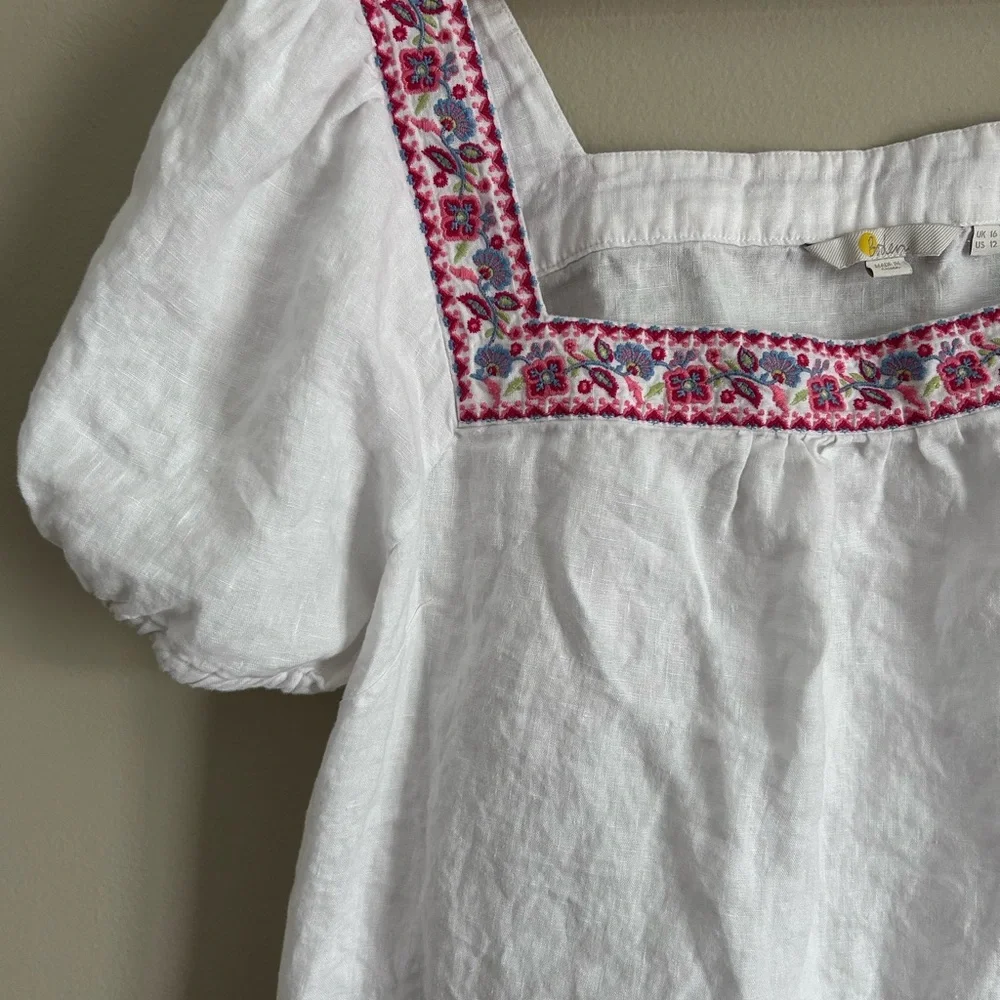 Boden linen peasant top - Picture 2 of 4